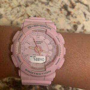 G Shock Pink watch